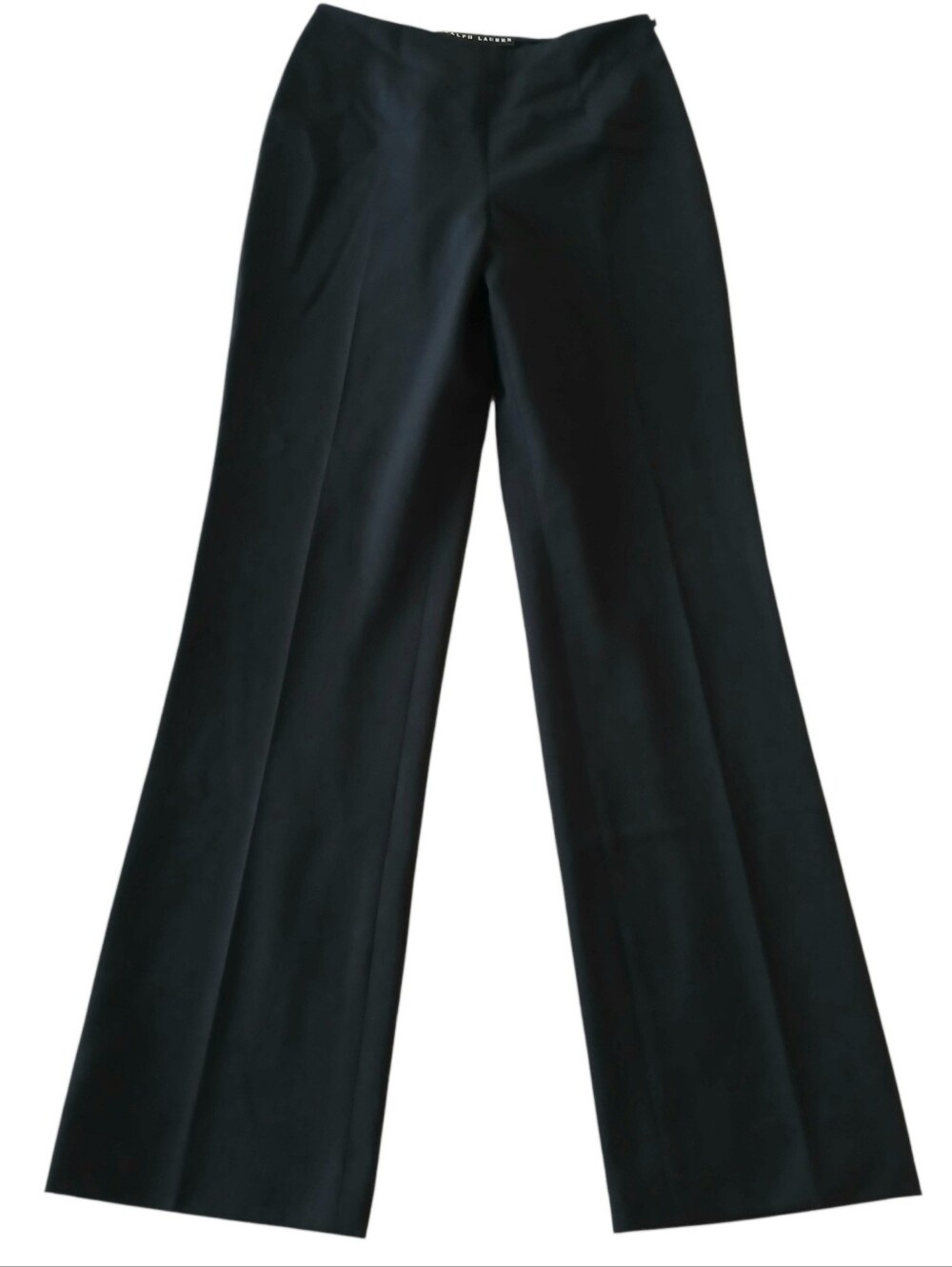 RALPH LAUREN Black Label Tailored Wool Trousers Women's 4 Dress Quiet Luxury